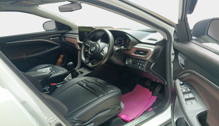 2023 Maruti BREZZA ZXI + SMART HYBRID, Petrol, Manual, 23,443 km, interior