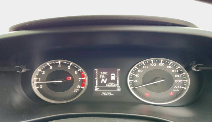 2024 Maruti FRONX DELTA PLUS 1.2L AGS, Petrol, Automatic, 2,688 km, interior