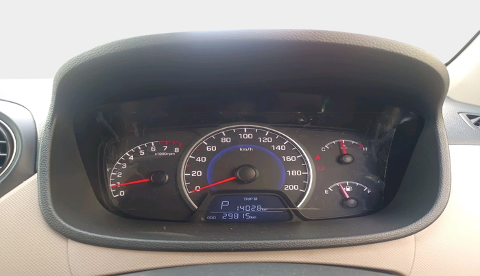 2017 Hyundai Grand i10 SPORTZ AT 1.2 KAPPA VTVT, Petrol, Automatic, 29,815 km, interior