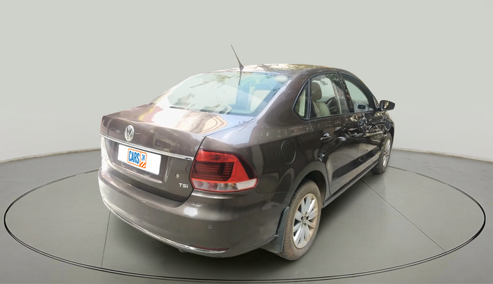 2017 Volkswagen Vento HIGHLINE PETROL AT, Petrol, Automatic, 1,39,969 km, exterior