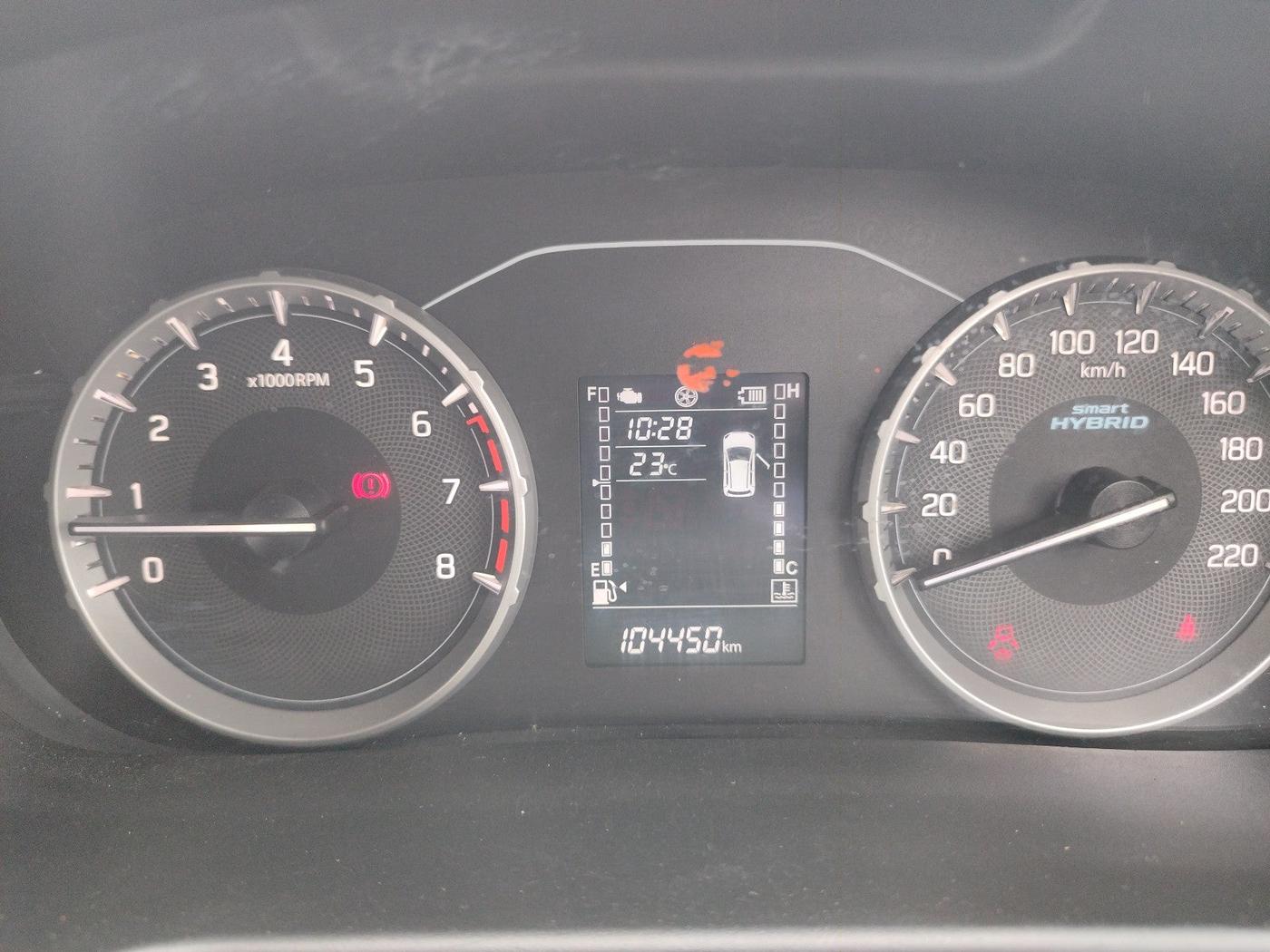 2022 Maruti BREZZA VXI SMART HYBRID, Petrol, Manual, 1,04,450 km, interior