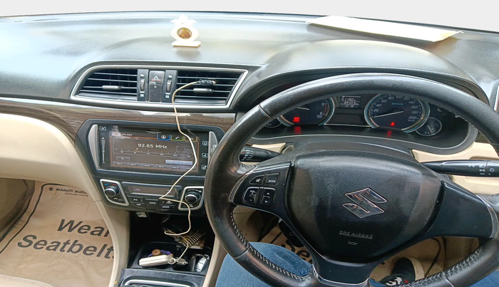 2017 Maruti Ciaz ZDI+ SHVS, Diesel, Manual, 89,303 km, interior