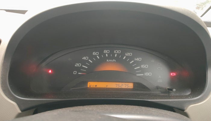 2014 Maruti Wagon R 1.0 LXI CNG, Petrol, Manual, 75,275 km, interior