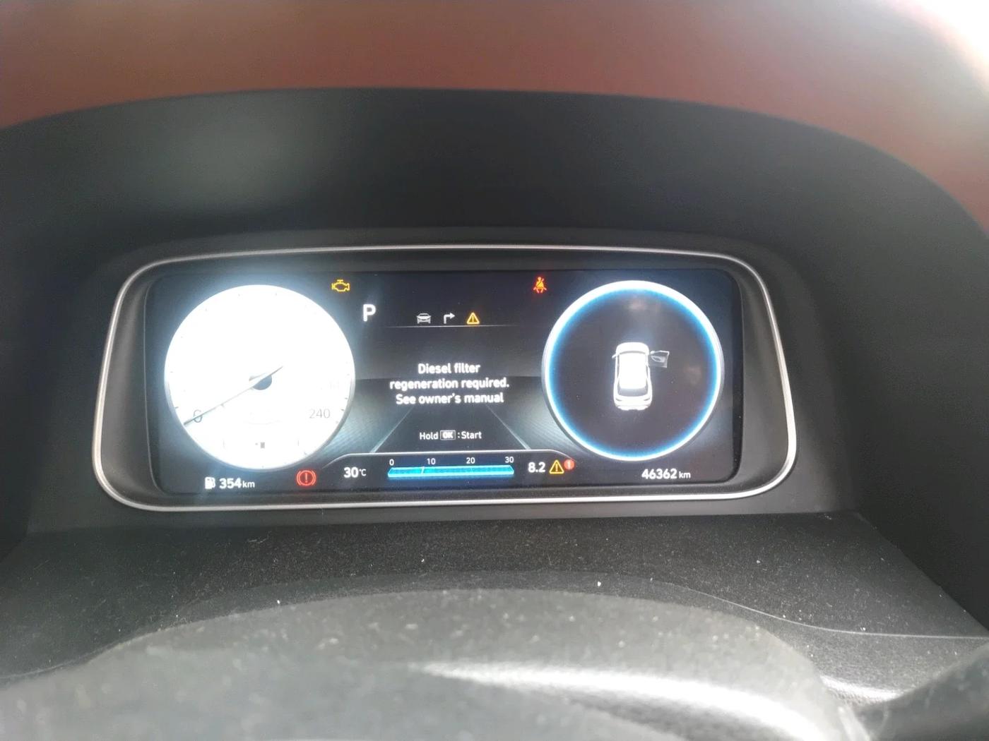 2022 Hyundai ALCAZAR 1.5 SIGNATURE (O) AT 6STR, Diesel, Automatic, 46,362 km, interior