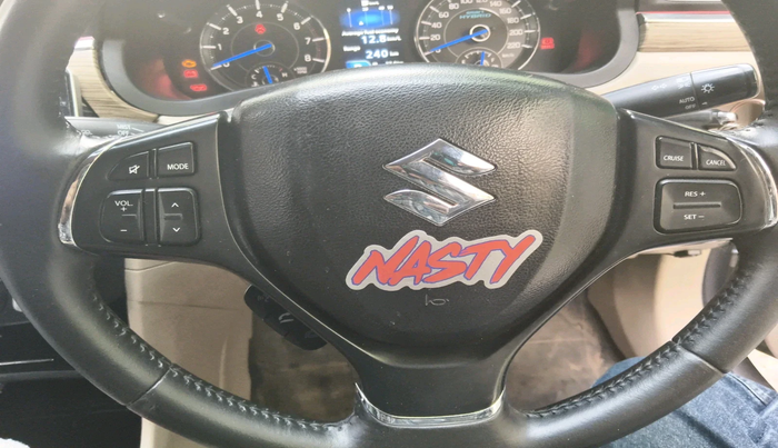 2019 Maruti Ciaz ALPHA  AT 1.5 SHVS PETROL, Petrol, Automatic, 71,397 km, interior