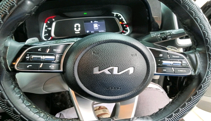 2022 KIA SONET HTX 1.5 AT, Diesel, Automatic, 50,786 km, interior