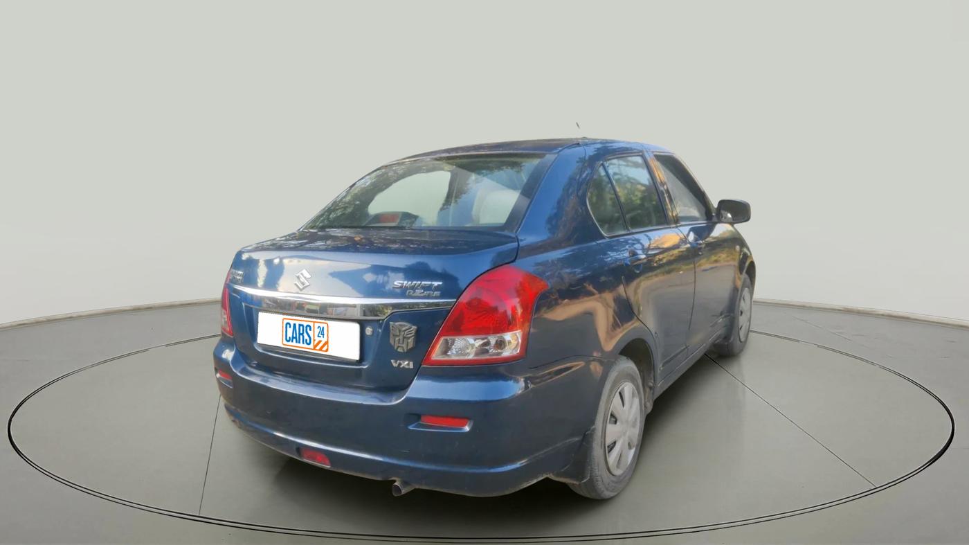 2010 Maruti Swift Dzire VXI, Petrol, Manual, 1,05,948 km, exterior
