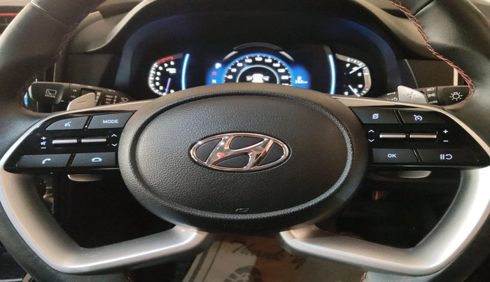 2023 Hyundai Creta SX (O) IVT KNIGHT 1.5 PETROL, Petrol, Automatic, 22,648 km, interior