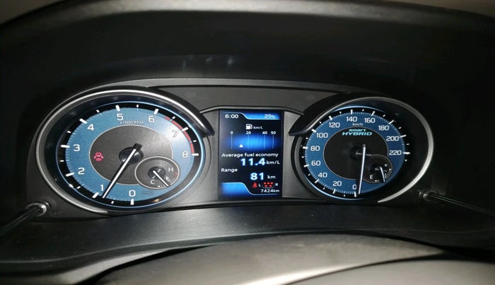 2024 Maruti Ertiga ZXI+ SHVS, Petrol, Manual, 7,424 km, interior