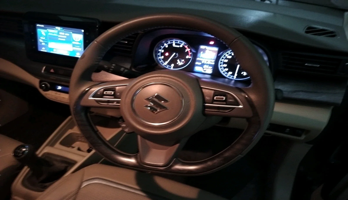 2024 Maruti Ertiga ZXI+ SHVS, Petrol, Manual, 7,424 km, interior