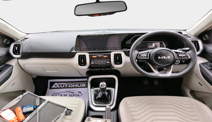 2022 KIA SONET HTX PLUS 1.0 IMT, Petrol, Manual, 12,928 km, interior