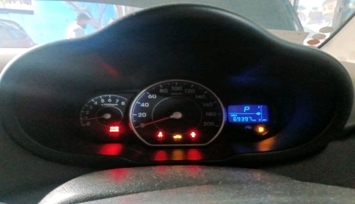 2011 Hyundai i10 SPORTZ 1.2 AT, Petrol, Automatic, 69,397 km, interior