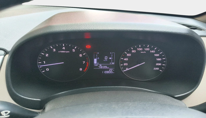 2017 Hyundai Creta SX PLUS 1.6 PETROL, Petrol, Manual, 1,10,800 km, interior