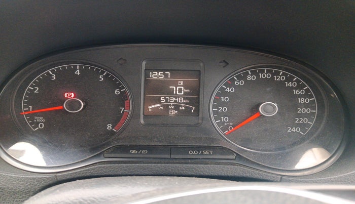 2015 Volkswagen Polo HIGHLINE1.2L, Petrol, Manual, 57,348 km, interior