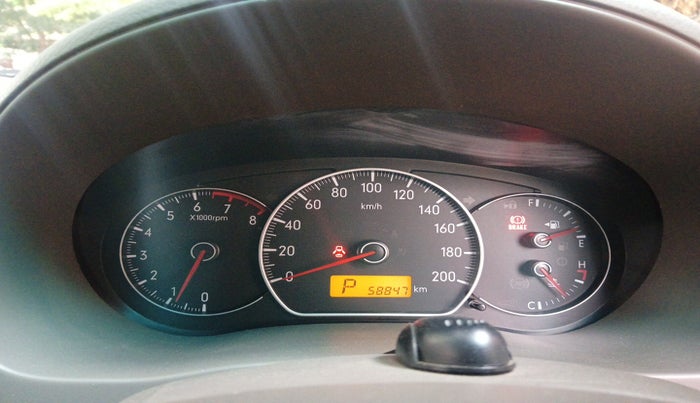 2010 Maruti SX4 ZXI AT, Petrol, Automatic, 58,847 km, interior