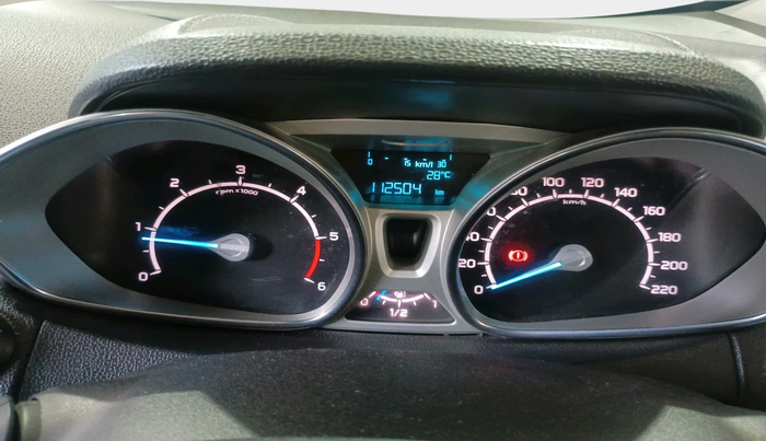 2016 Ford Ecosport TITANIUM+ 1.5L DIESEL, Diesel, Manual, 1,12,504 km, interior