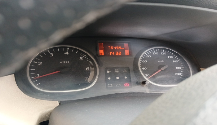 2013 Renault Duster 110 PS RXZ DIESEL, Diesel, Manual, 75,499 km, interior