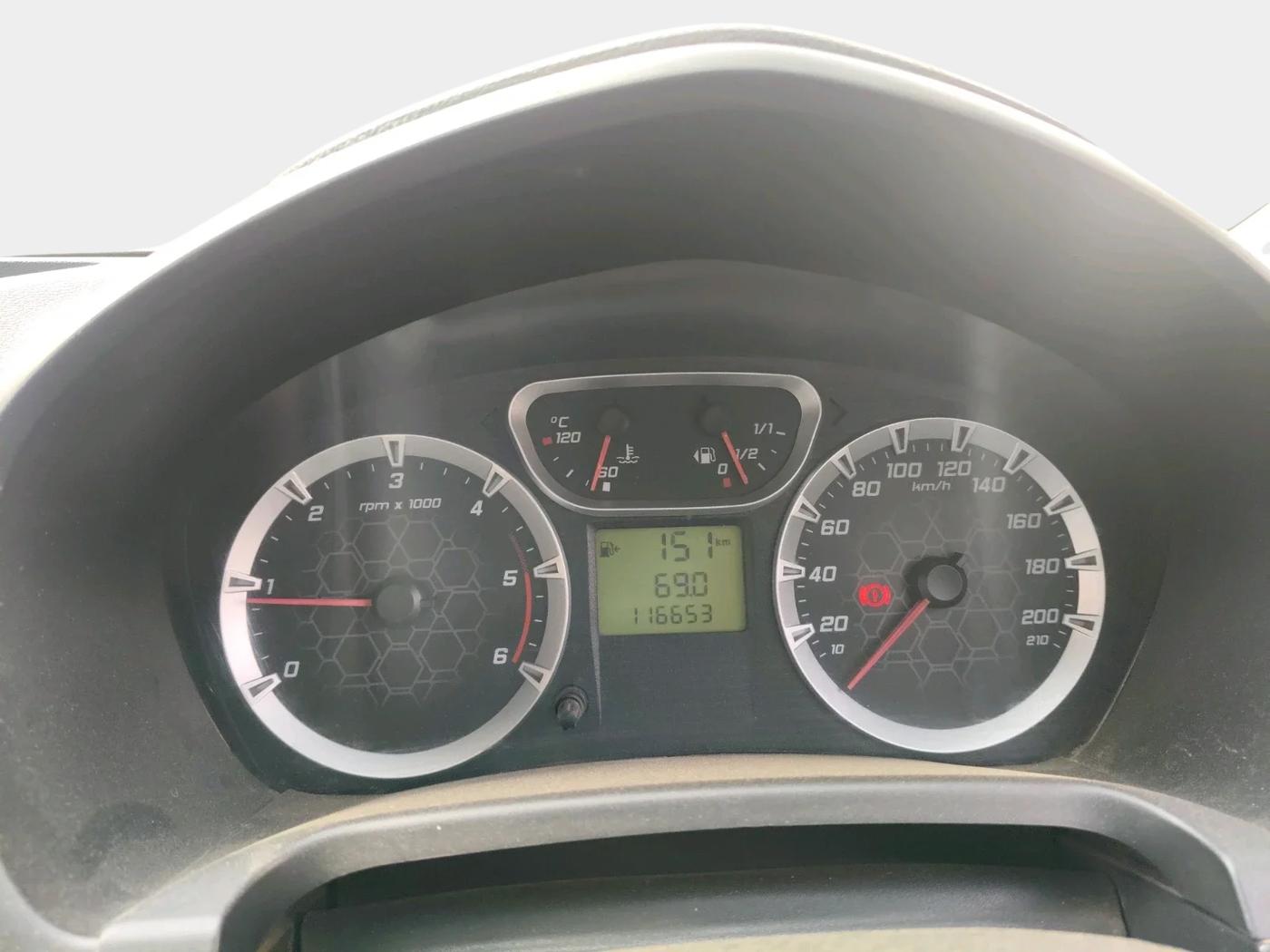 2012 Ford Fiesta Classic CLXI 1.4 DIESEL, Diesel, Manual, 1,16,653 km, interior