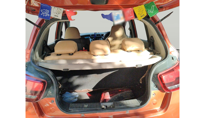 2016 Mahindra Kuv100 K8 6 STR, Petrol, Manual, 69,098 km, exterior
