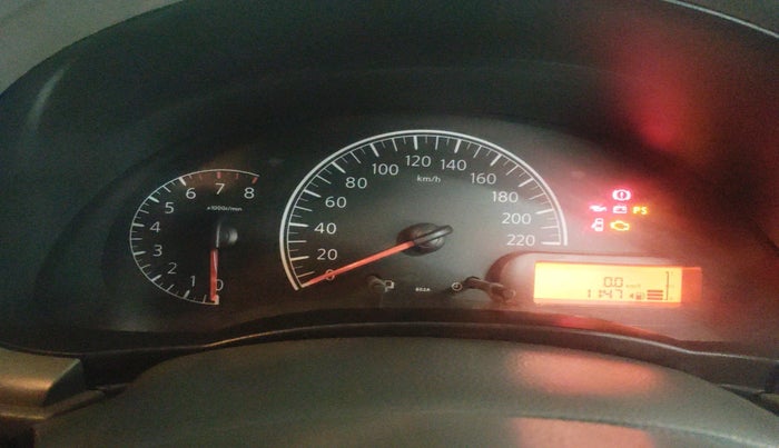 2013 Nissan Sunny XL, Petrol, Manual, 1,19,127 km, interior