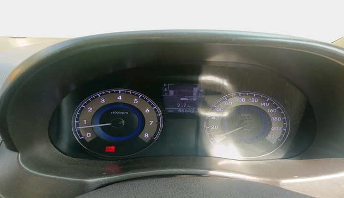 2012 Hyundai Verna FLUIDIC 1.6 VTVT SX, Petrol, Manual, 55,642 km, interior