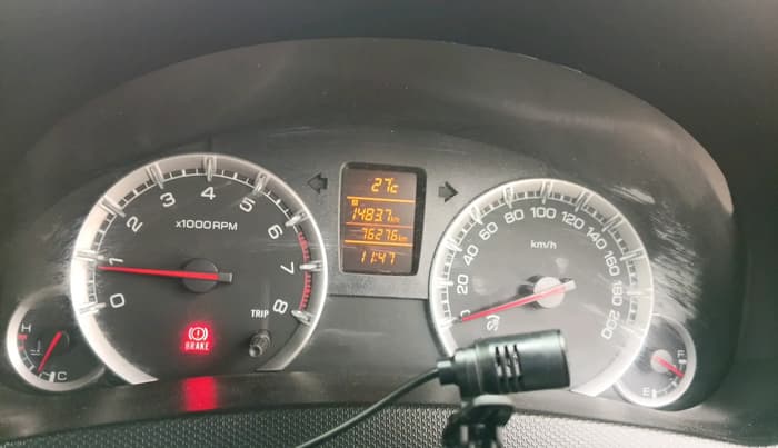 2013 Maruti Swift ZXI, Petrol, Manual, 76,276 km, interior