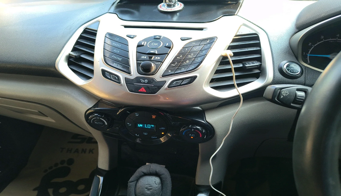 2016 Ford Ecosport TITANIUM 1.5L PETROL AT, Petrol, Automatic, 75,980 km, interior