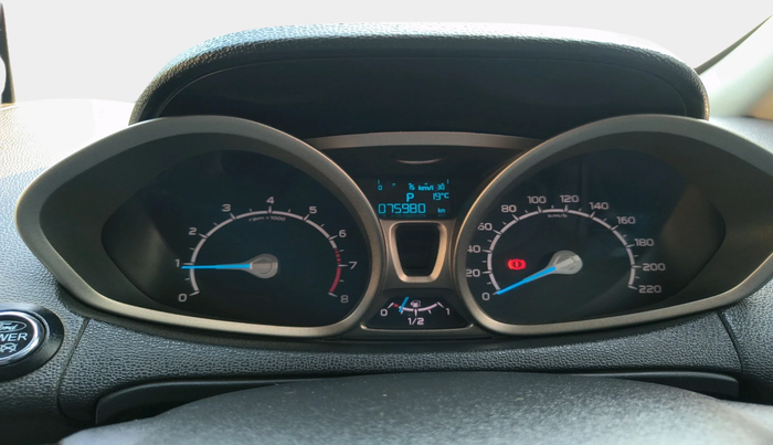 2016 Ford Ecosport TITANIUM 1.5L PETROL AT, Petrol, Automatic, 75,980 km, interior