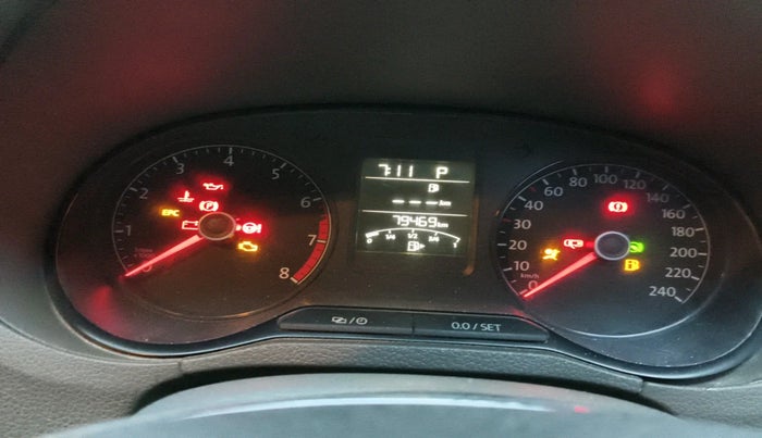 2018 Volkswagen Vento HIGHLINE PETROL AT, Petrol, Automatic, 79,469 km, interior