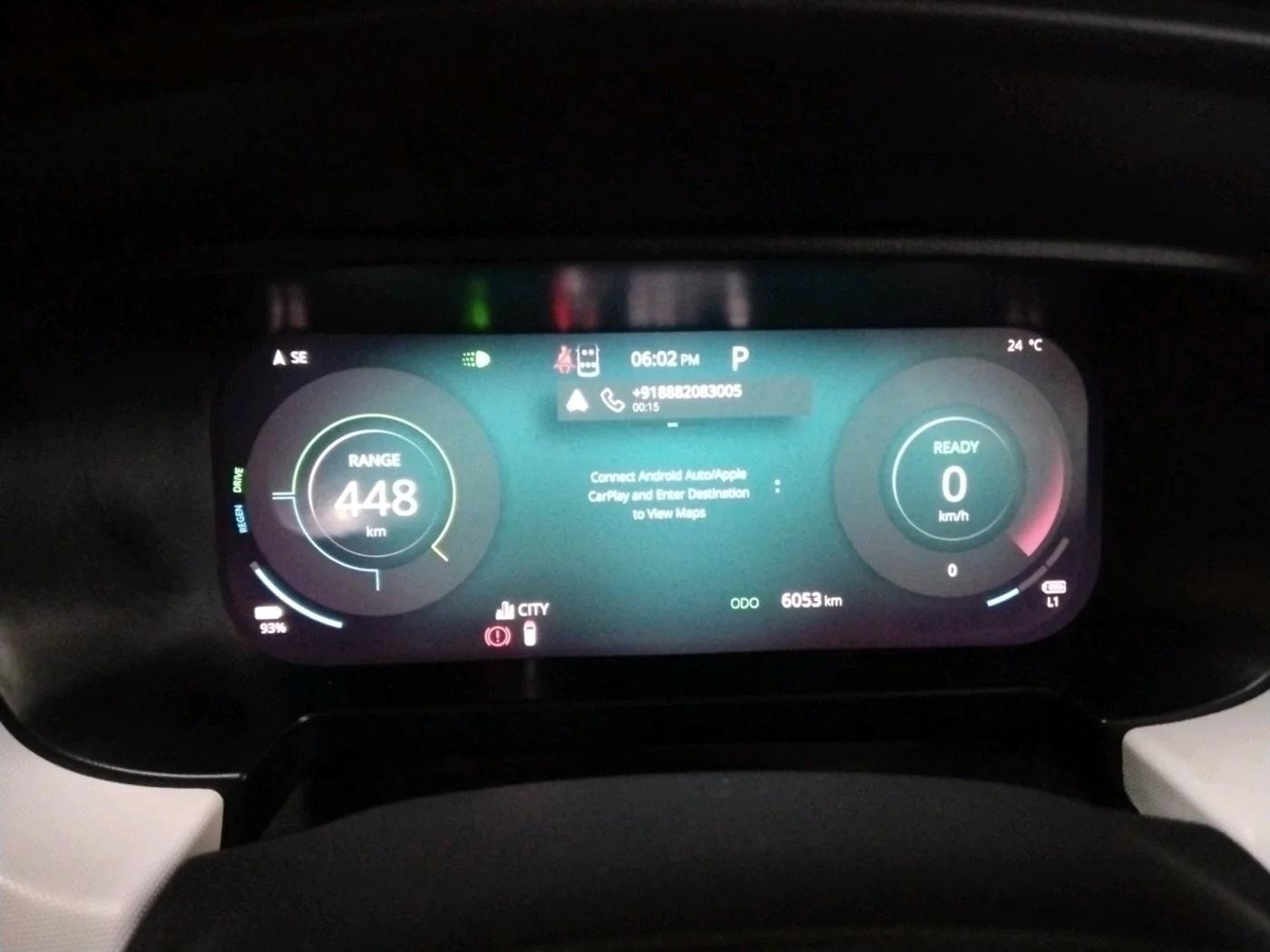 2025 Tata PUNCH EV EMPOWERED PLUS LONG RANGE 3.3, Electric, Automatic, 6,053 km, interior