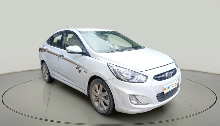 2012 Hyundai Verna FLUIDIC 1.6 CRDI SX OPT, Diesel, Manual, 76,225 km, exterior