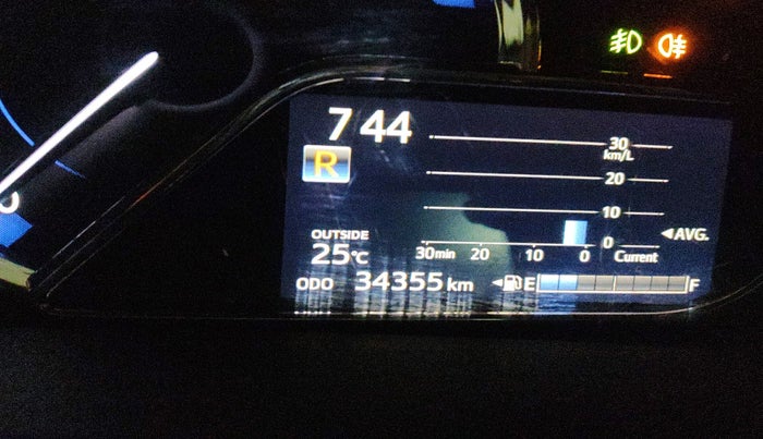2021 Toyota YARIS G CVT, Petrol, Automatic, 34,355 km, interior