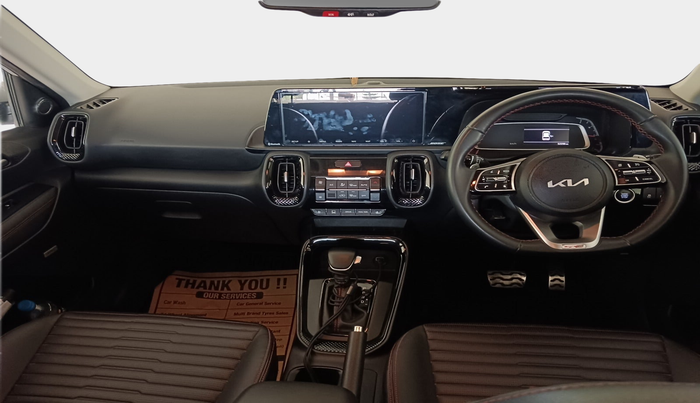 2022 KIA SONET GTX PLUS 1.5 AT, Diesel, Automatic, 52,303 km, interior