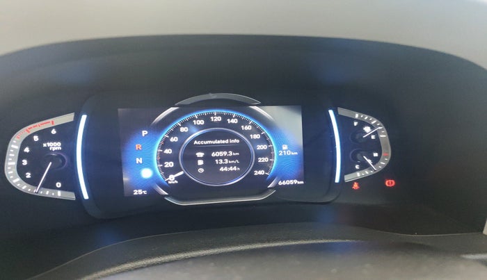 2021 Hyundai Creta SX (O) AT 1.5 DIESEL, Diesel, Automatic, 66,059 km, interior