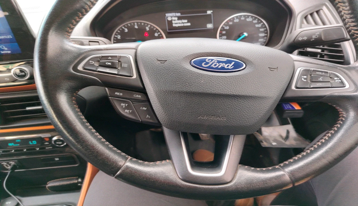 2020 Ford Ecosport TITANIUM 1.5 SPORTS(SUNROOF) PETROL, Petrol, Manual, 1,09,672 km, interior