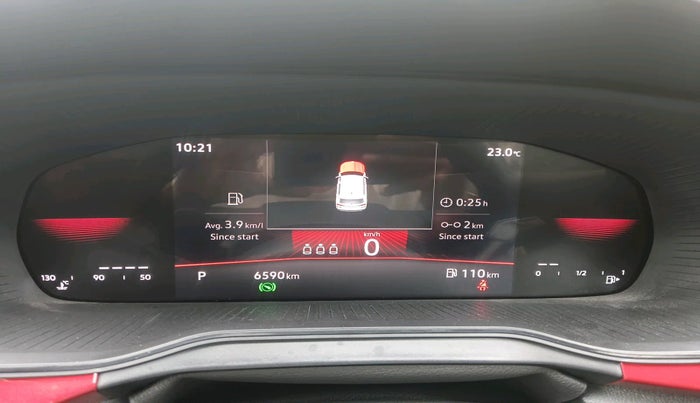 2025 Skoda KUSHAQ MONTE CARLO 1.5L TSI DSG, Petrol, Automatic, 6,590 km, interior