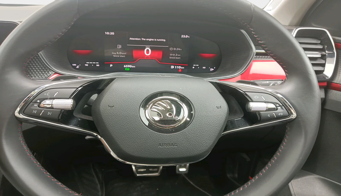 2025 Skoda KUSHAQ MONTE CARLO 1.5L TSI DSG, Petrol, Automatic, 6,590 km, interior