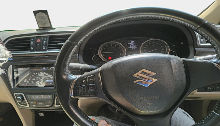 2017 Maruti Ciaz ALPHA 1.4 PETROL, Petrol, Manual, 61,710 km, interior