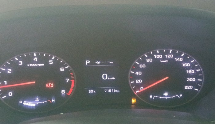 2019 Hyundai Elite i20 ASTA (O) CVT, Petrol, Automatic, 71,516 km, interior