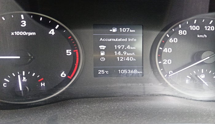 2019 Hyundai Verna 1.6 SX (O) CRDI MT, Diesel, Manual, 1,05,368 km, interior