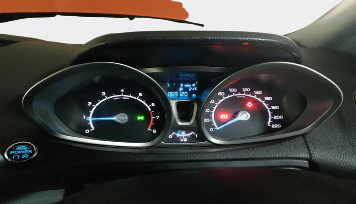 2015 Ford Ecosport TITANIUM 1.5L PETROL AT, Petrol, Automatic, 69,120 km, interior