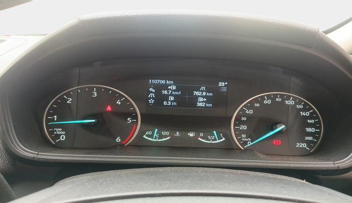 2019 Ford Ecosport TITANIUM 1.5L DIESEL, Diesel, Manual, 1,10,706 km, interior