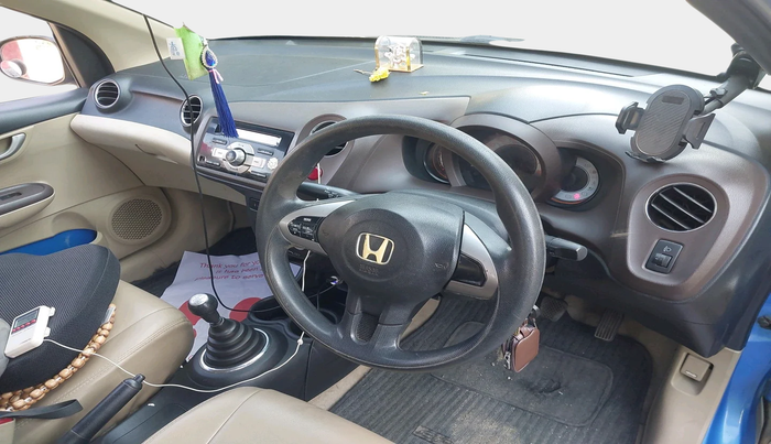 2012 Honda Brio V MT, Petrol, Manual, 1,26,034 km, interior
