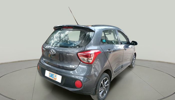 2019 Hyundai Grand i10 SPORTZ AT 1.2 KAPPA VTVT, Petrol, Automatic, 30,451 km, exterior