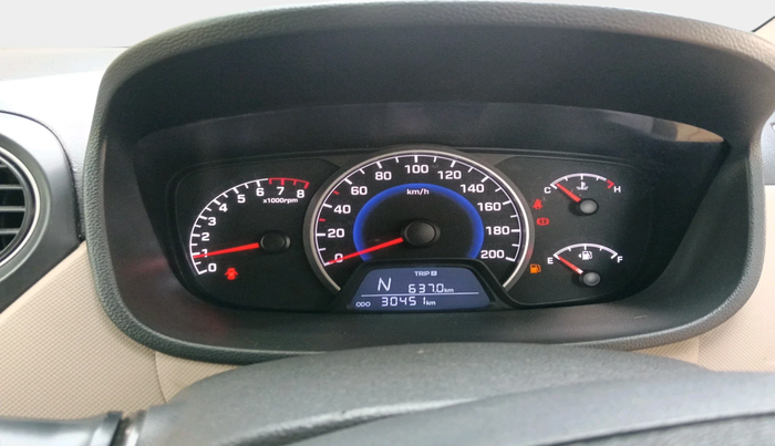 2019 Hyundai Grand i10 SPORTZ AT 1.2 KAPPA VTVT, Petrol, Automatic, 30,451 km, interior