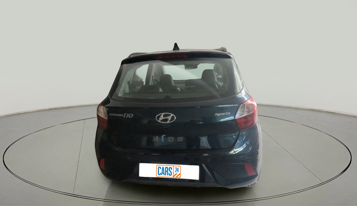 2022 Hyundai GRAND I10 NIOS SPORTZ AMT 1.2 KAPPA VTVT, Petrol, Automatic, 14,929 km, exterior