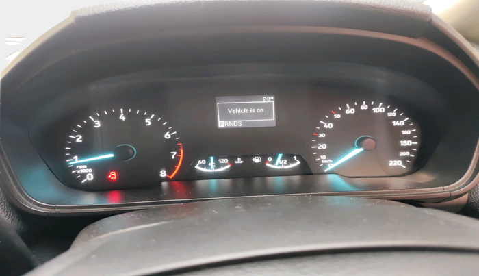 2018 Ford Ecosport TITANIUM + 1.5L PETROL AT, Petrol, Automatic, 45,887 km, interior