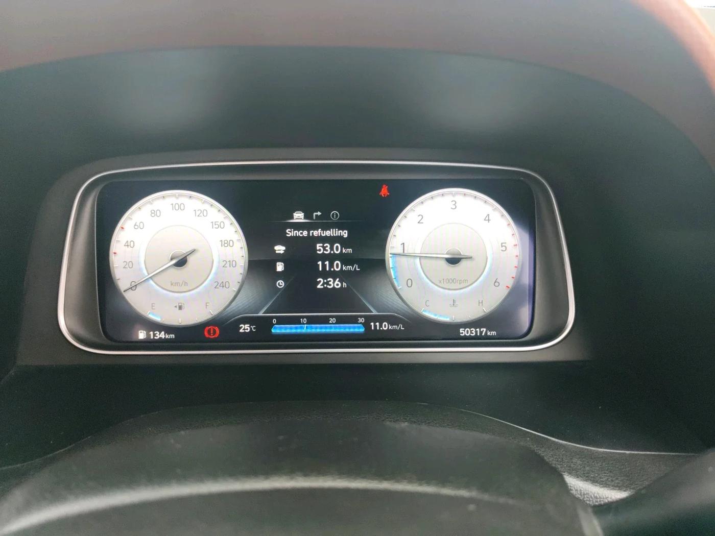 2022 Hyundai ALCAZAR PLATINUM 1.5 MT 7STR, Diesel, Manual, 55,000 km, interior
