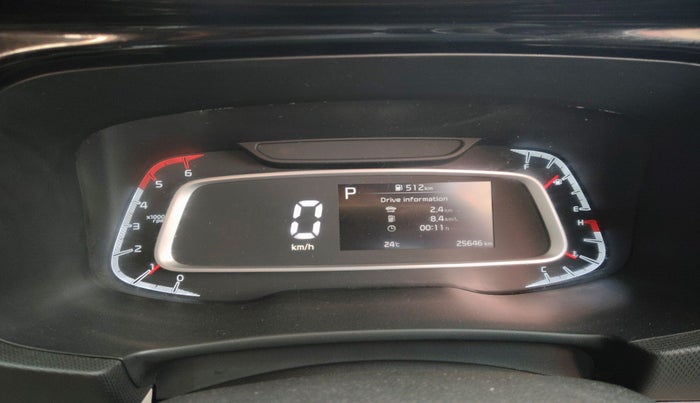 2022 KIA SONET HTX 1.5 AT, Diesel, Automatic, 25,646 km, interior
