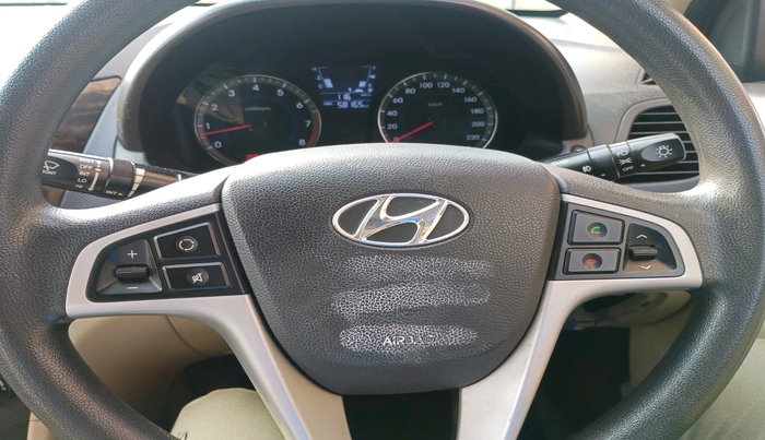 2012 Hyundai Verna FLUIDIC 1.6 VTVT EX, Petrol, Manual, 58,165 km, interior